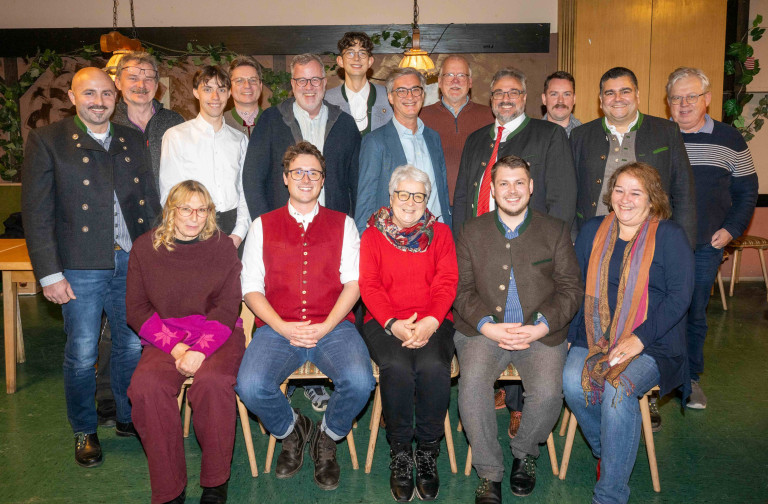 Kandidatinnen und Kandidaten der Liste "SPD und Parteifreie"